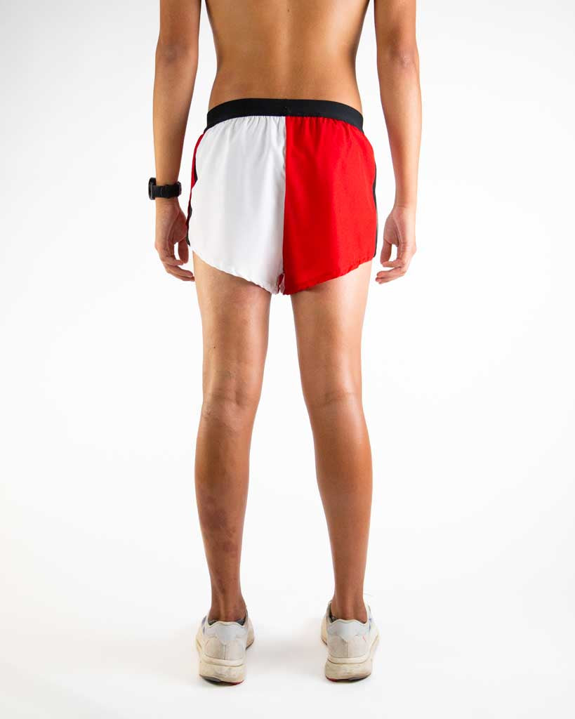 Men's California Flag 2" DS Split Shorts